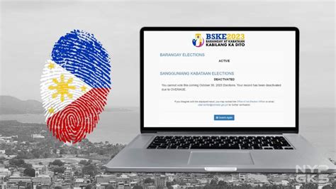 How to find voter precinct online for the Barangay, SK .